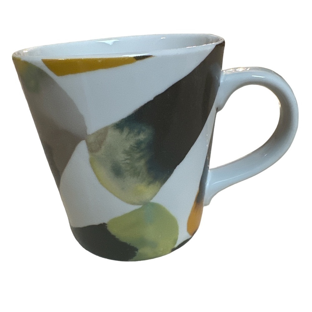 Crate & Barrel Moxie Porcelain Cup 17 ounce for use alone or replacement mug.